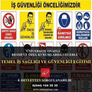 TEMEL İŞ SAĞLIĞI VE GÜVENLİĞİ EĞİTİMİ