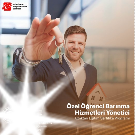 Özel Öğrenci Barınma Hizmetleri Yönetici Eğitimi Sertifikası